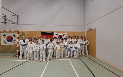 Neue Gürtelfarben im Verein